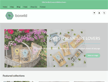 Tablet Screenshot of boxwild.com